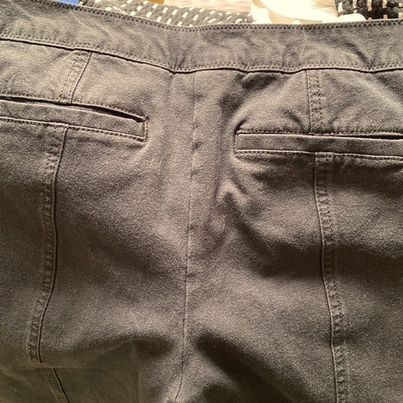Chico’s So Slimming women’s black cotton rayon spandex pants career office SZ 1 - Picture 6 of 9